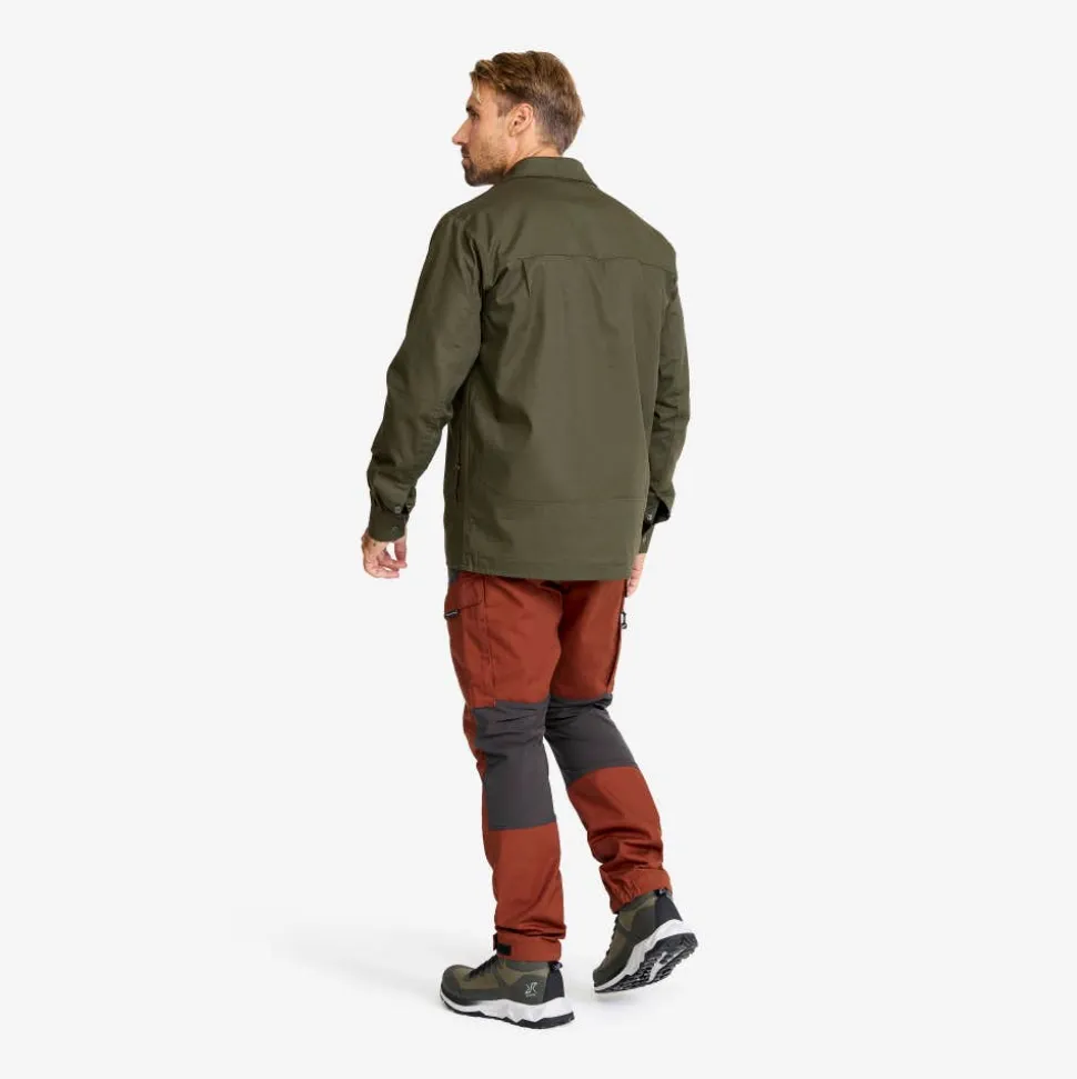 Outback Fleece Lined Overshirt Herre