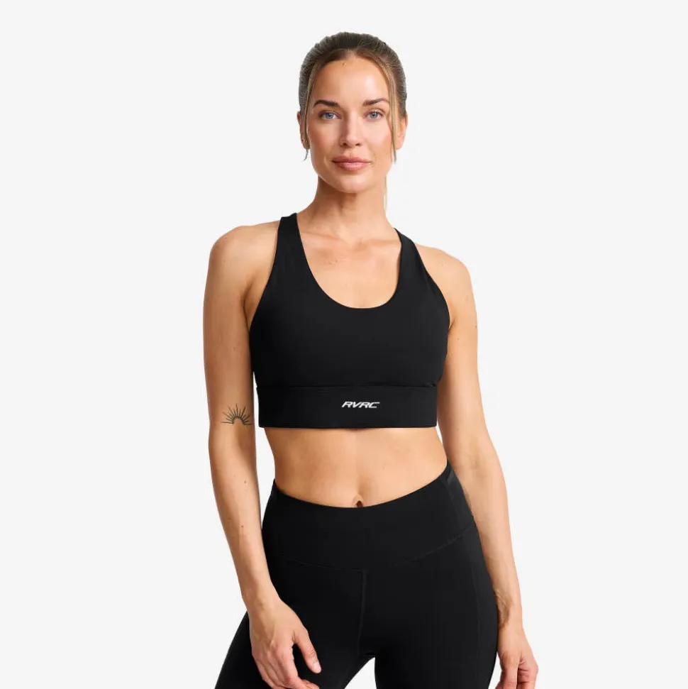 Rapid V Longline Medium Sports Bra Dame