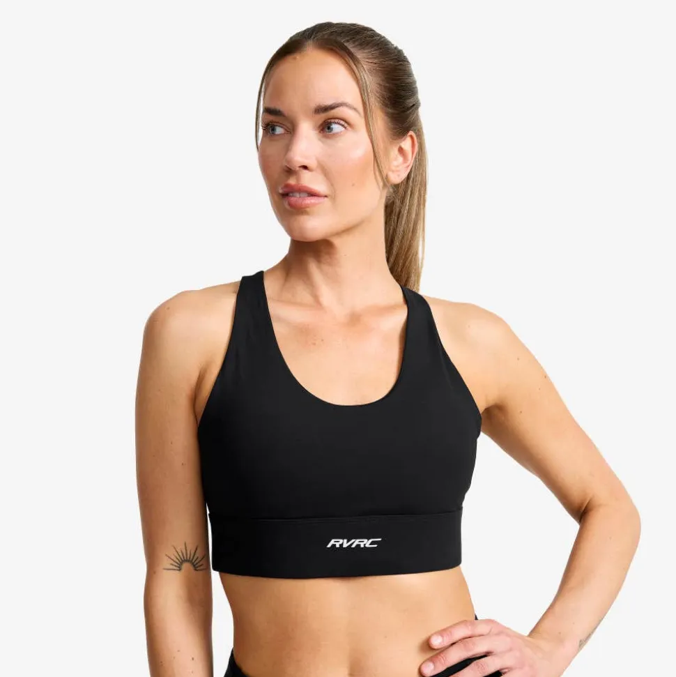 Rapid V Longline Medium Sports Bra Dame