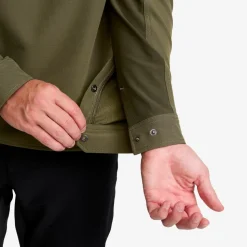 Ridge Half-zip Stretch Shirt Herre
