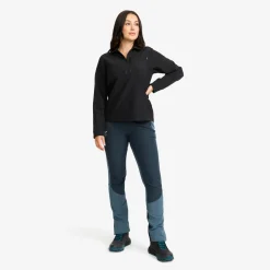 Ridge Half-zip Stretch Shirt Dame