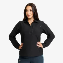 Ridge Half-zip Stretch Shirt Dame