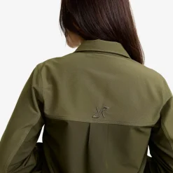 Ridge Half-zip Stretch Shirt Dame