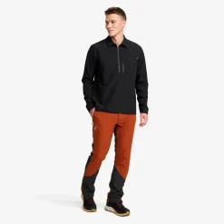 Ridge Half-zip Stretch Shirt Herre