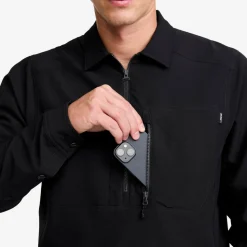 Ridge Half-zip Stretch Shirt Herre