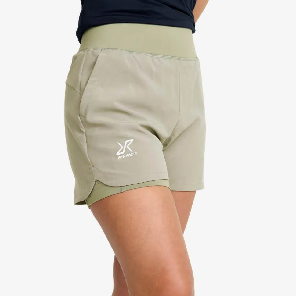 Rise 2-in-1 Shorts Dame
