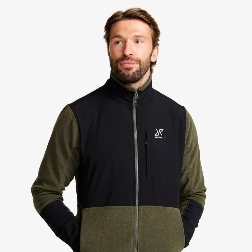 River Hybrid Fleece Jacket Herre