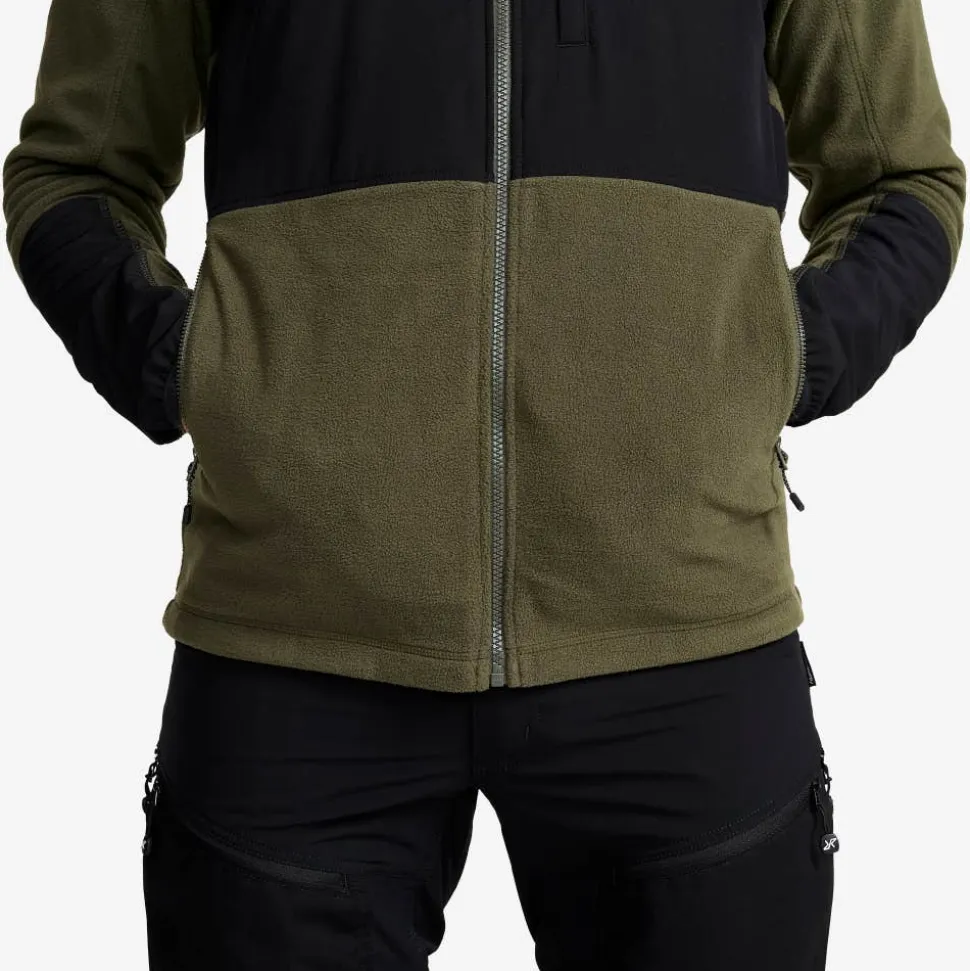 River Hybrid Fleece Jacket Herre