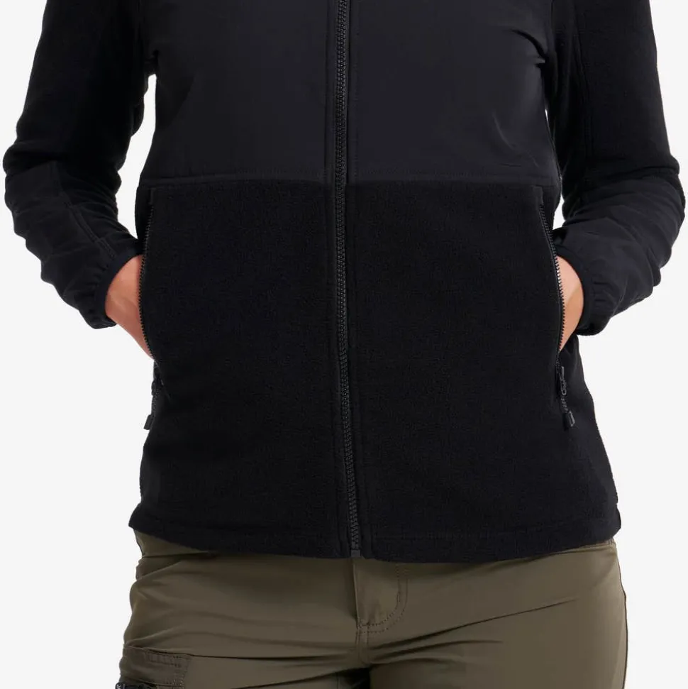 River Hybrid Fleece Jacket Dame