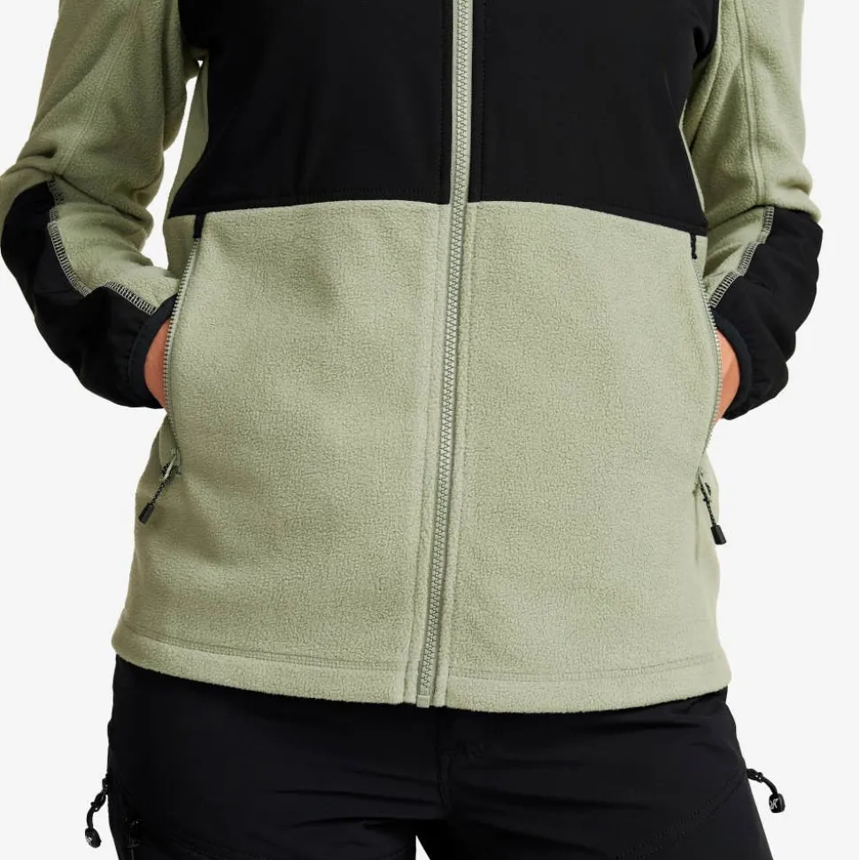 River Hybrid Fleece Jacket Dame