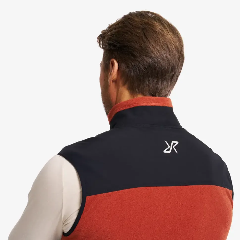 River Hybrid Fleece Vest Herre