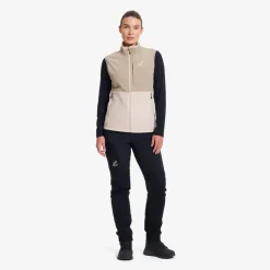 River Hybrid Fleece Vest Dame