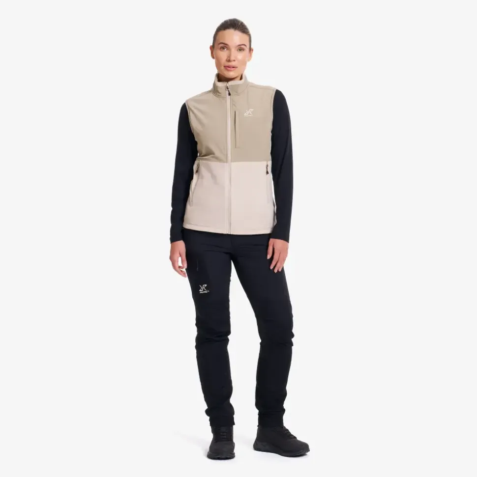 River Hybrid Fleece Vest Dame