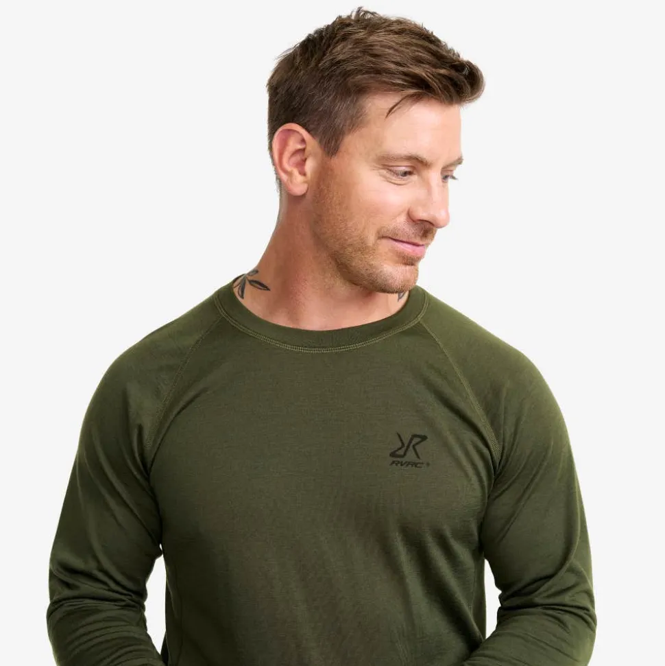 Route Merino Light Base Layer Top Herre