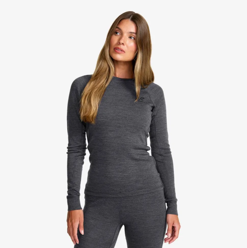 Route Merino Warm Base Layer Top Dame