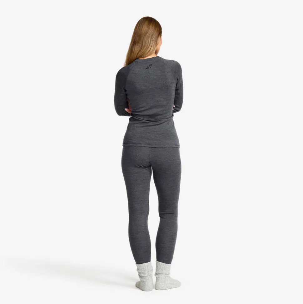 Route Merino Warm Base Layer Top Dame