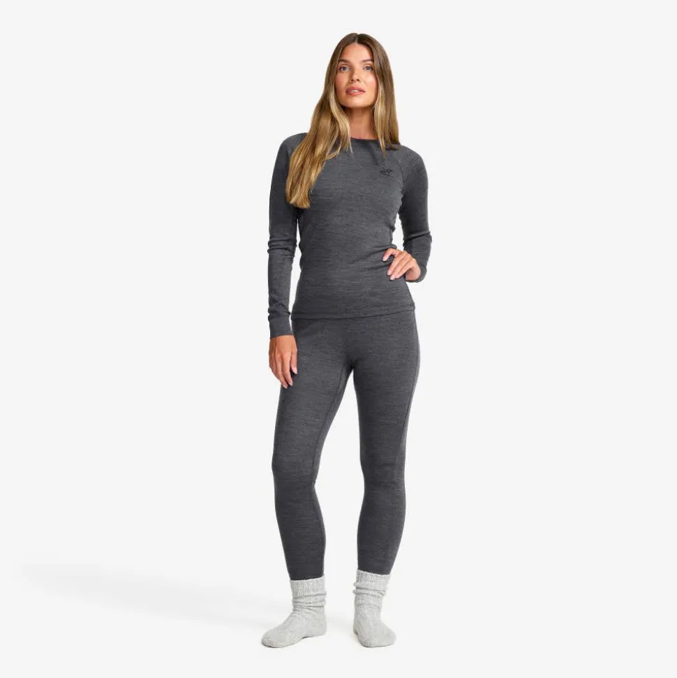 Route Merino Warm Base Layer Top Dame