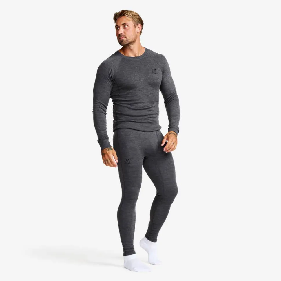 Route Merino Warm Base Layer Pants Herre
