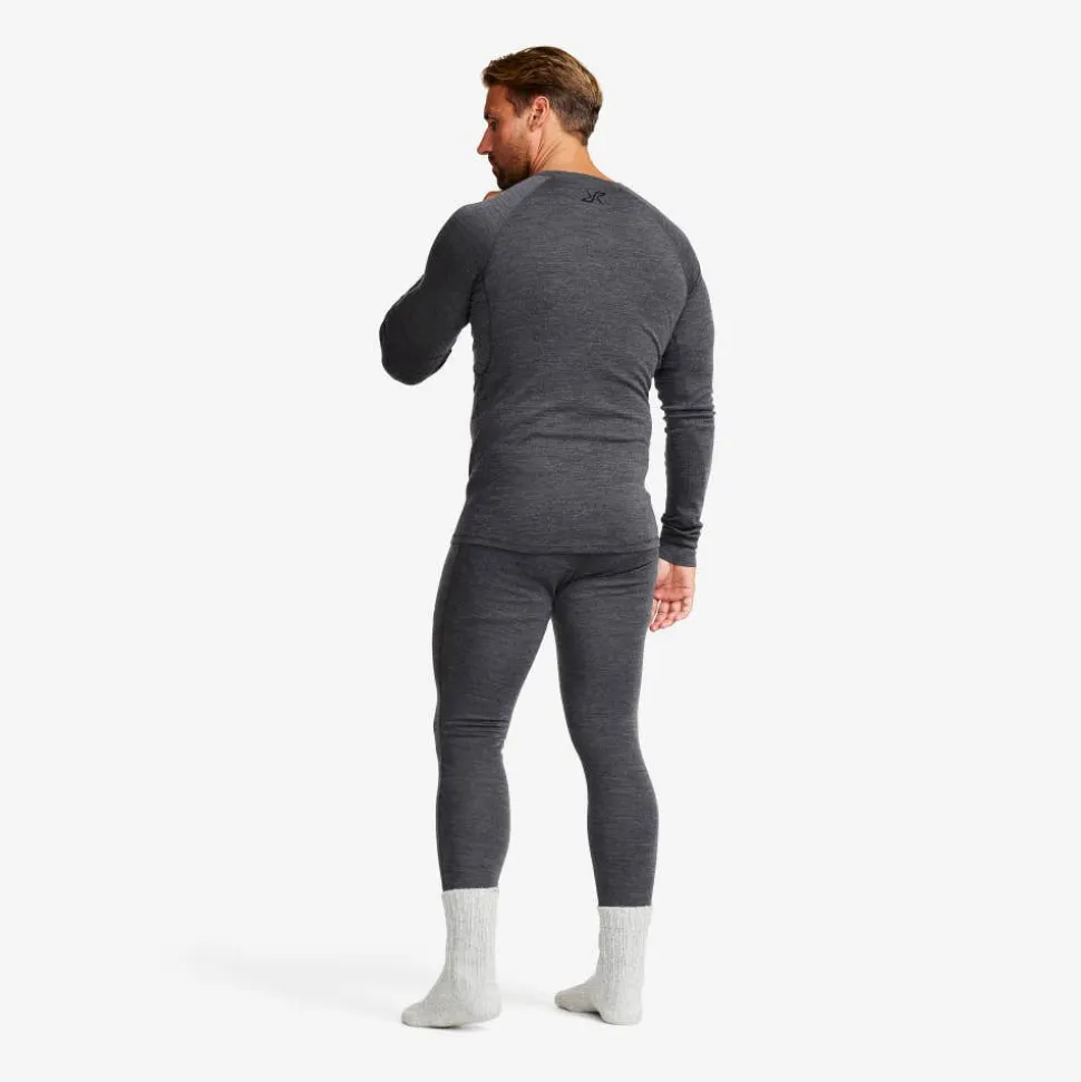 Route Merino Warm Base Layer Top Herre