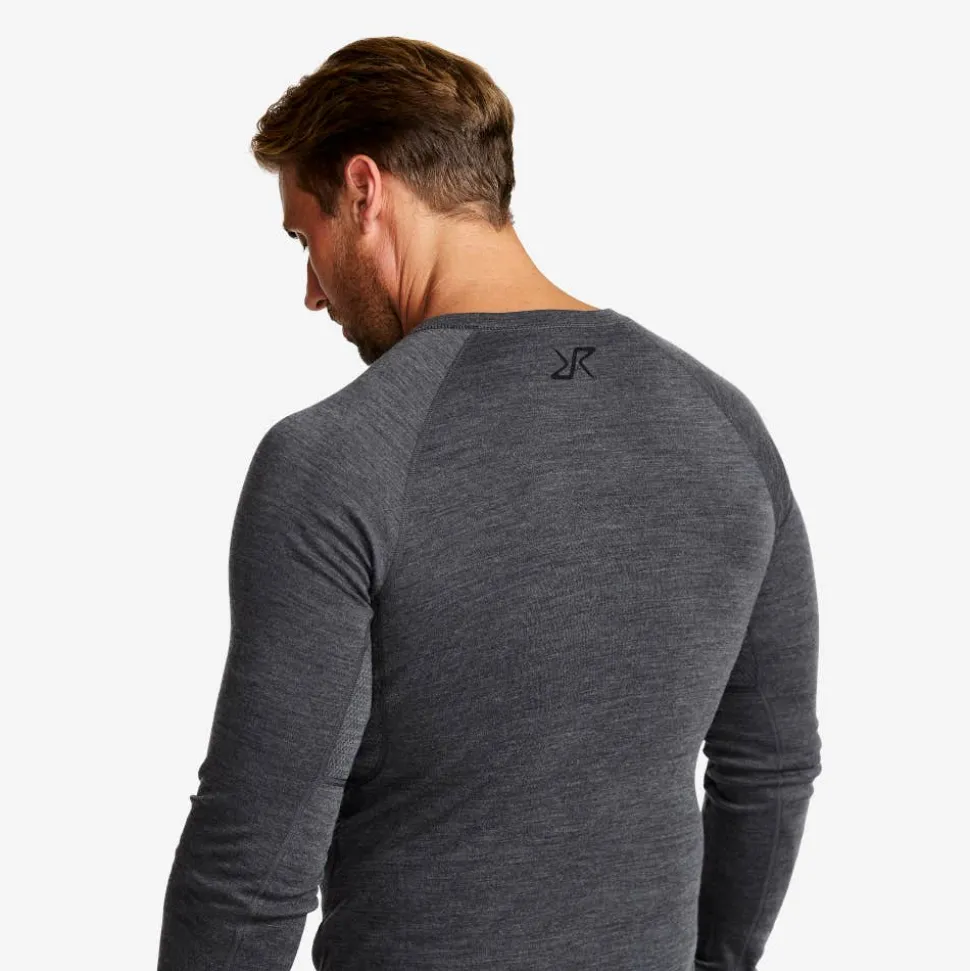 Route Merino Warm Base Layer Top Herre