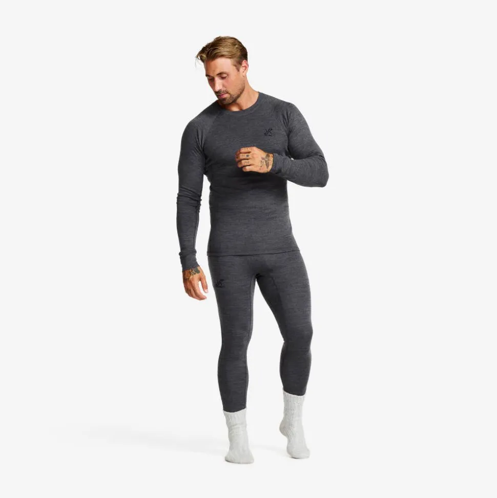 Route Merino Warm Base Layer Top Herre