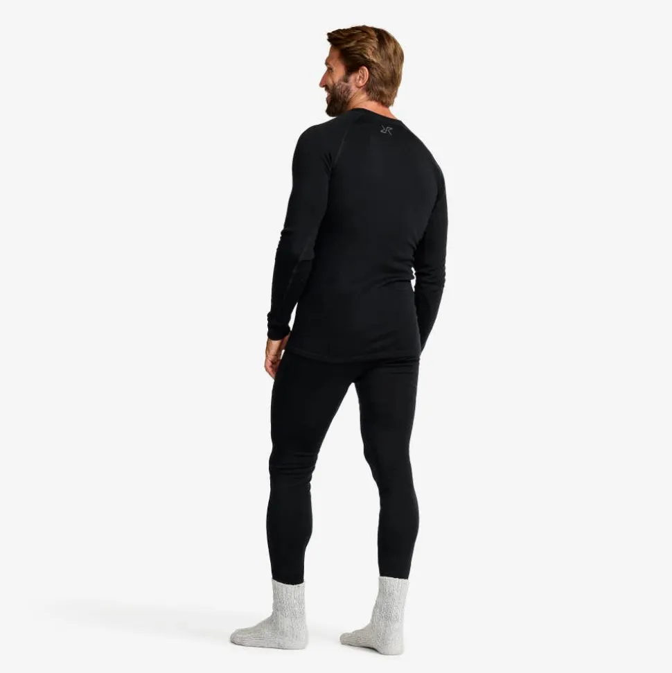 Route Merino Warm Base Layer Top Herre