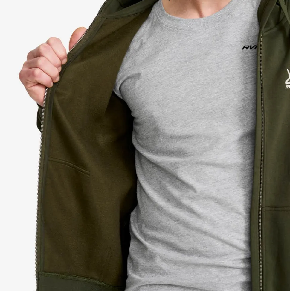 RVRC Full-zip Hoodie Herre