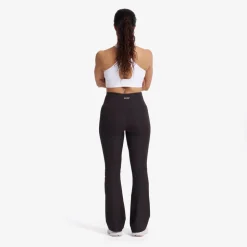 Shape Ribbed Flare Leggings Dame