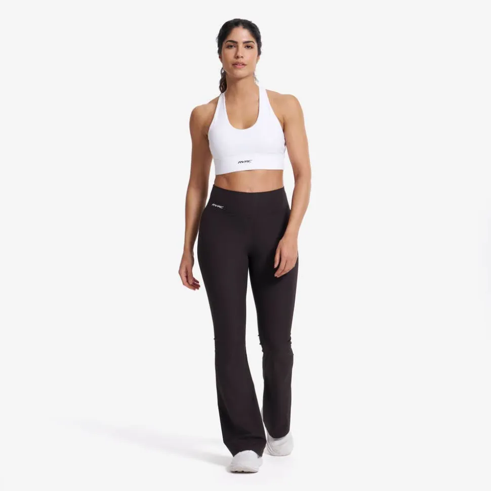 Shape Ribbed Flare Leggings Dame