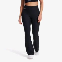 Shape Ribbed Flare Leggings Dame