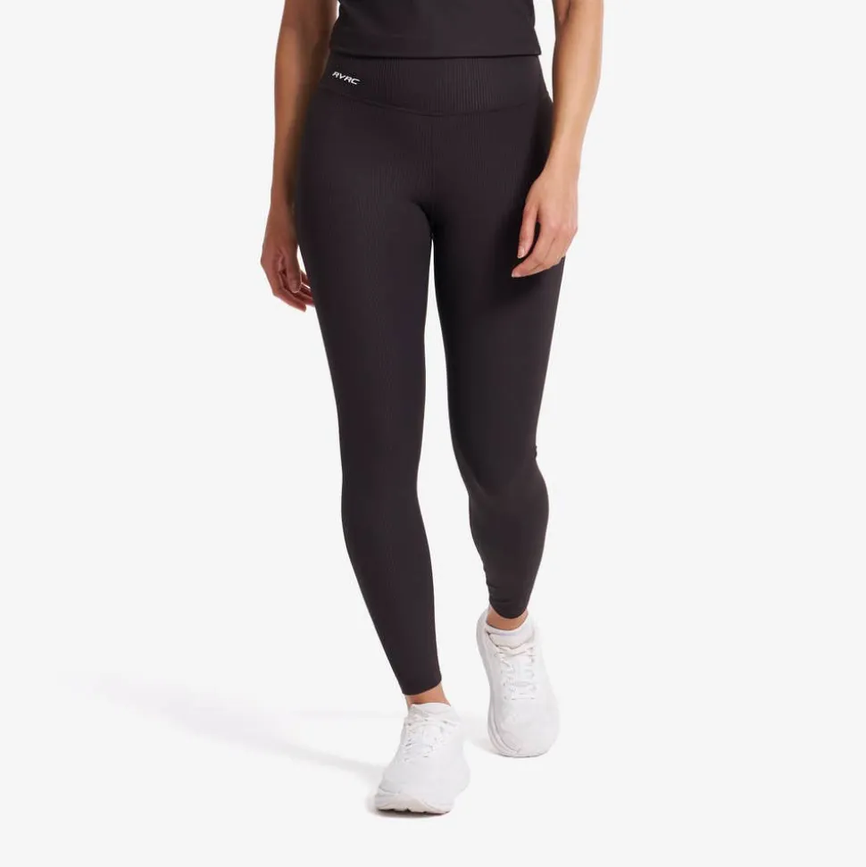 Shape Ribbed Leggings Dame