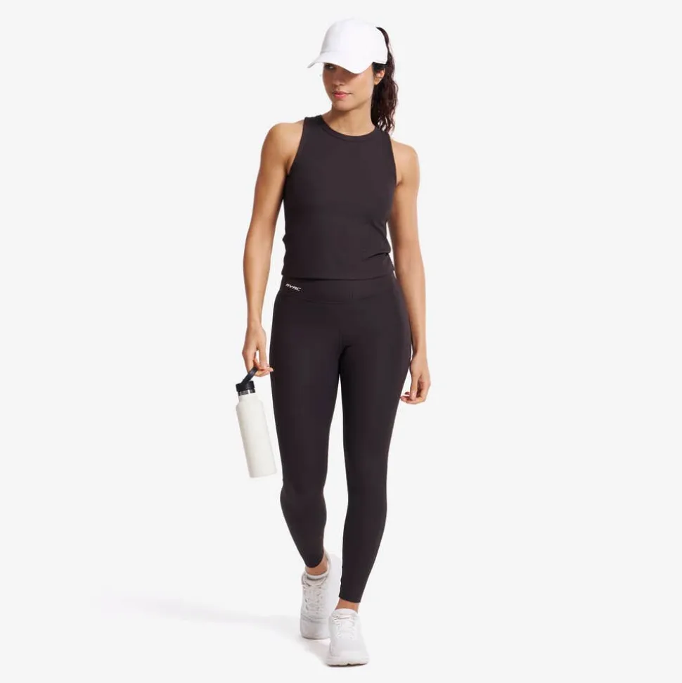 Shape Ribbed Leggings Dame