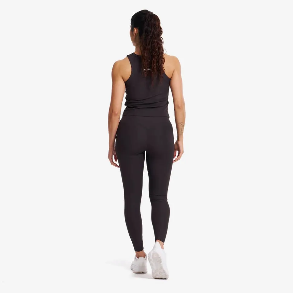 Shape Ribbed Leggings Dame