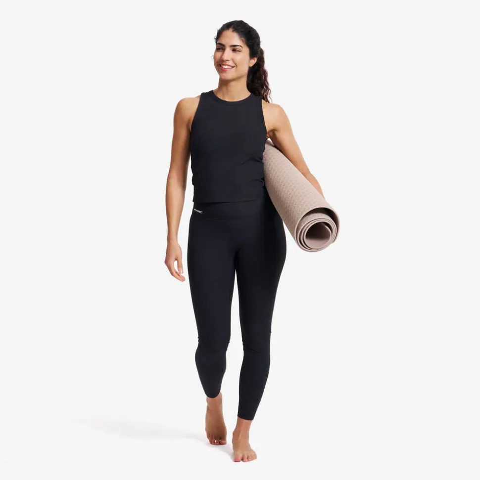 Shape Ribbed Leggings Dame