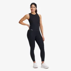 Shape Ribbed Leggings Dame
