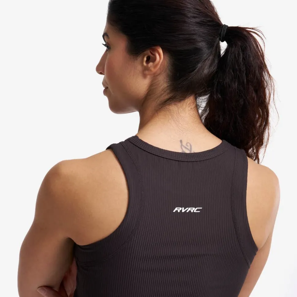 Shape Ribbed Tank Top Dame