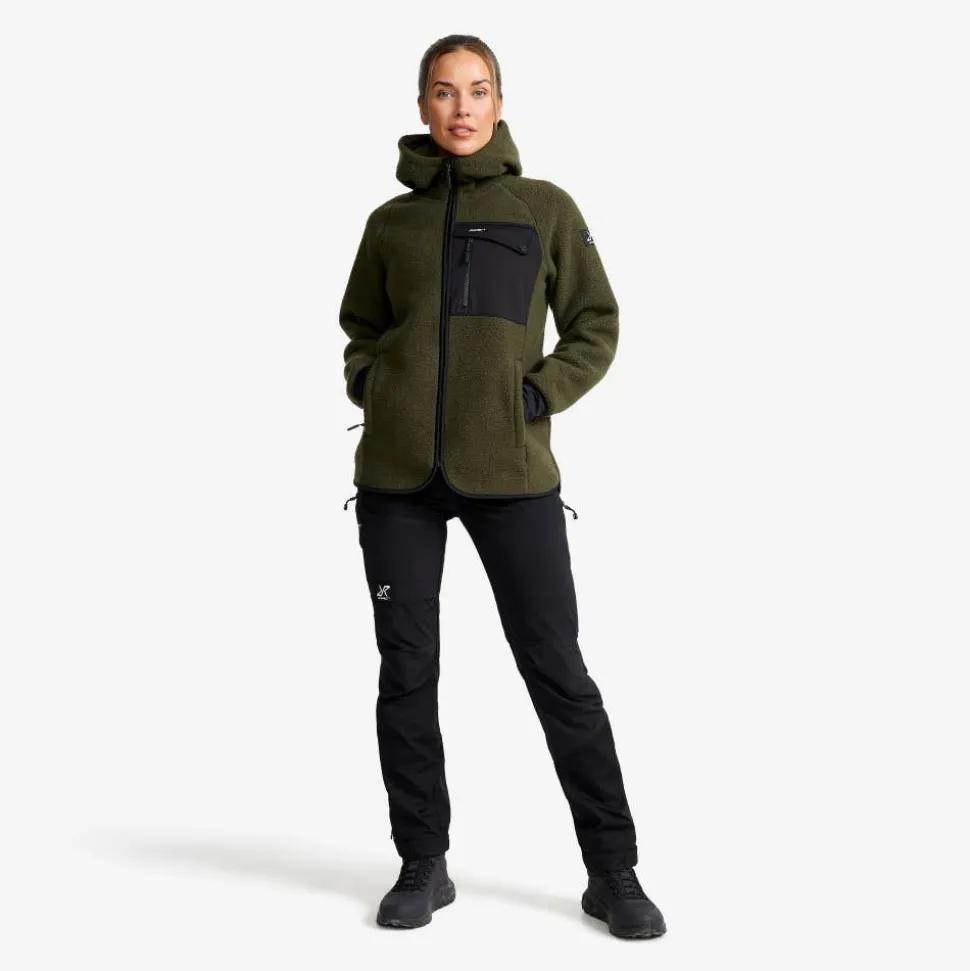 Sherpa Hoodie Dame