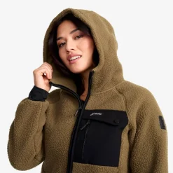 Sherpa Hoodie Dame