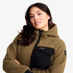 Sherpa Hoodie Dame