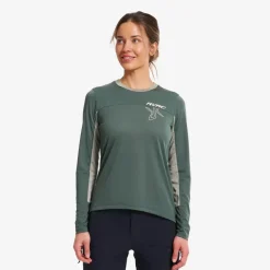 Shred Long-sleeved MTB Jersey Dame