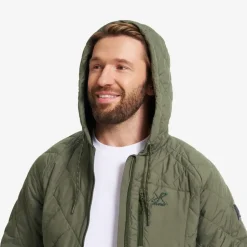 Tapa Quilt Insulated Jacket Herre