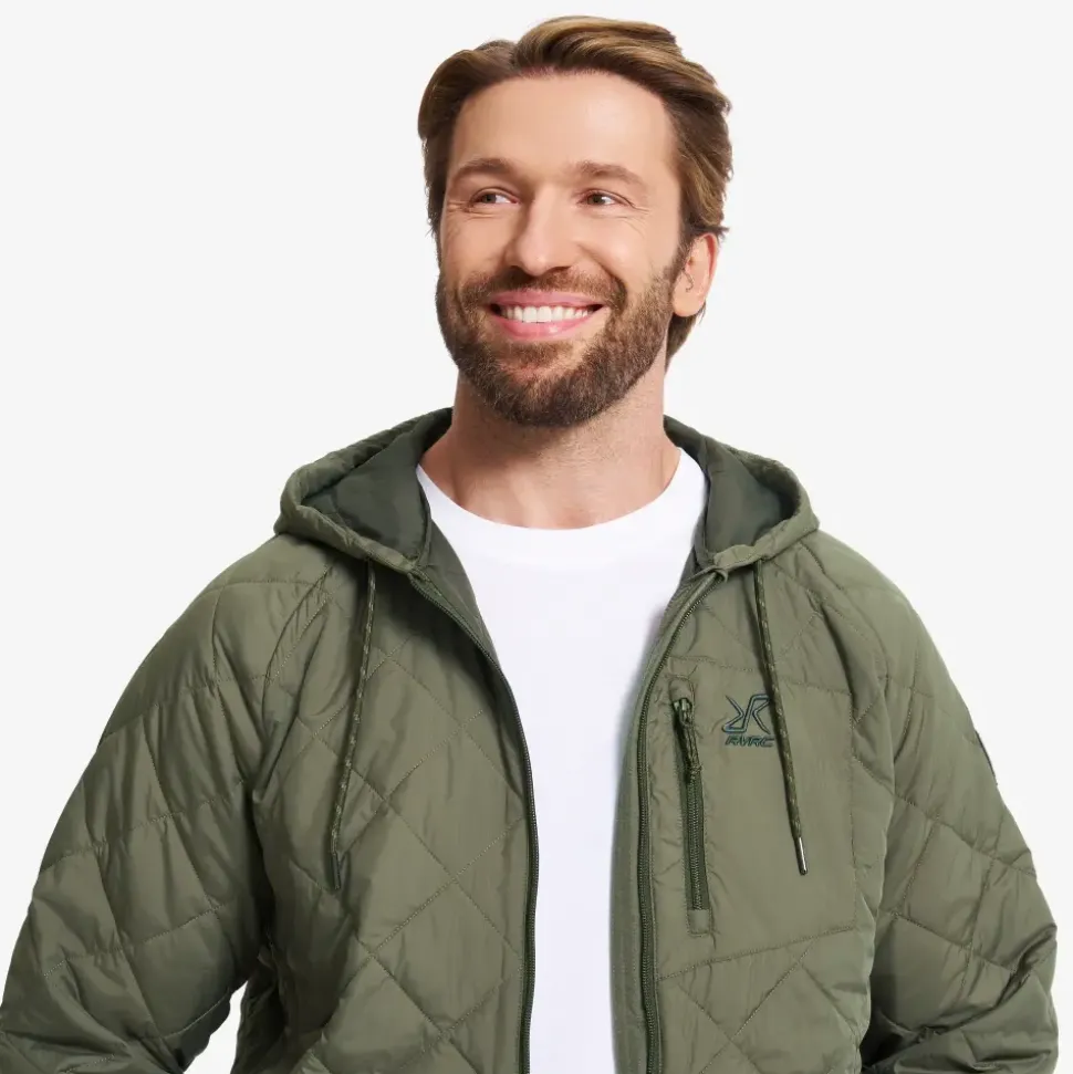 Tapa Quilt Insulated Jacket Herre