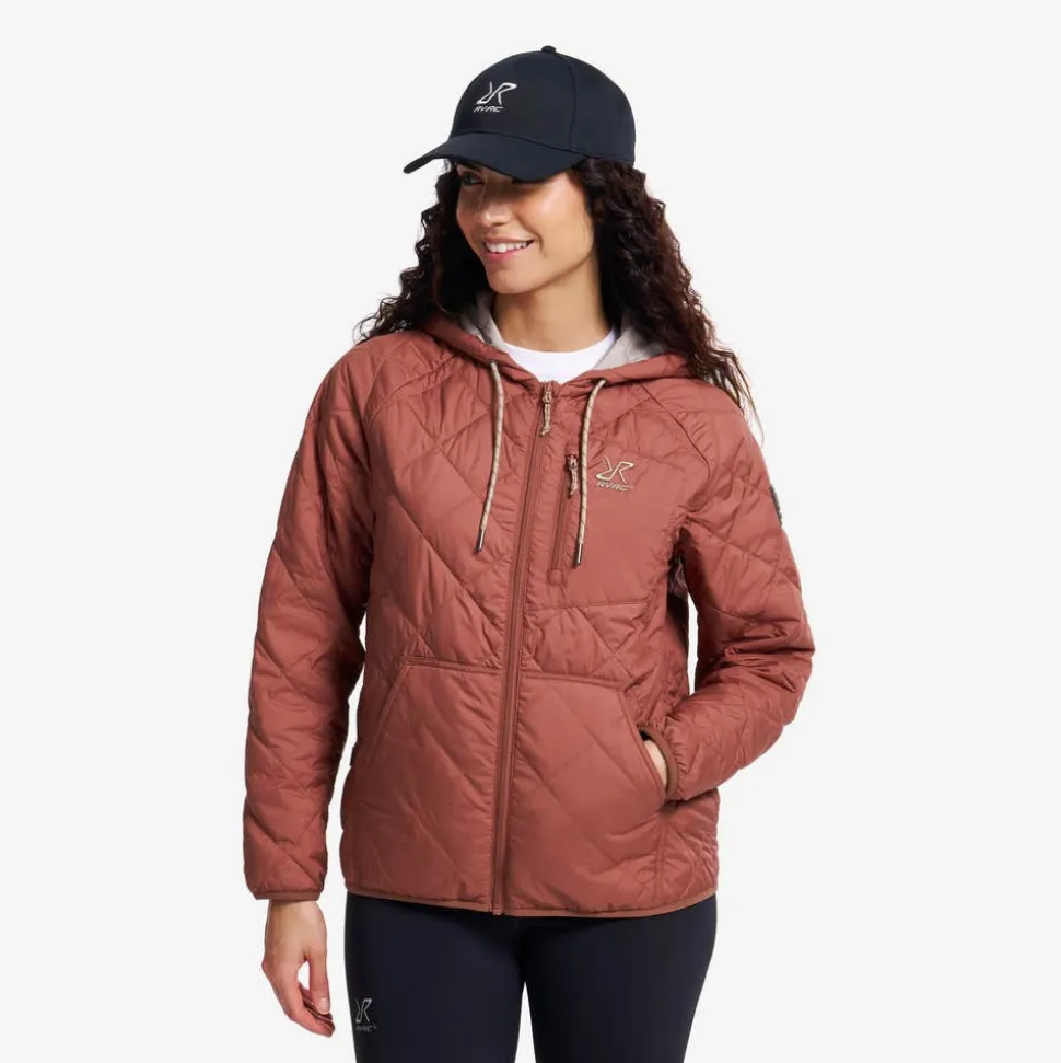 Tapa Quilt Insulated Jacket Dame