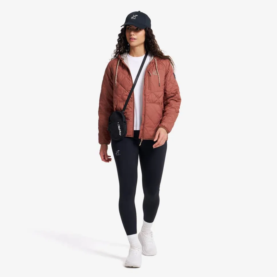 Tapa Quilt Insulated Jacket Dame