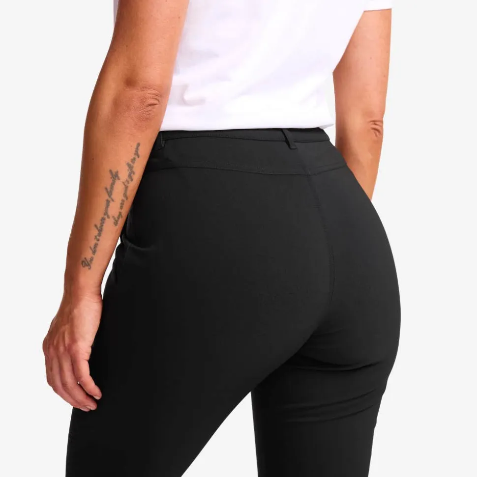 Variety High-waist Cropped Pants Dame