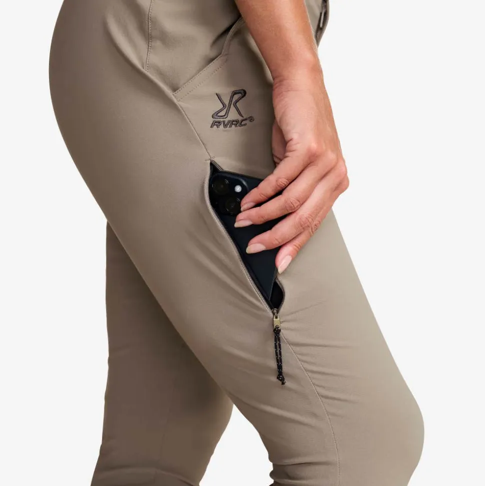 Variety High-waist Cropped Pants Dame