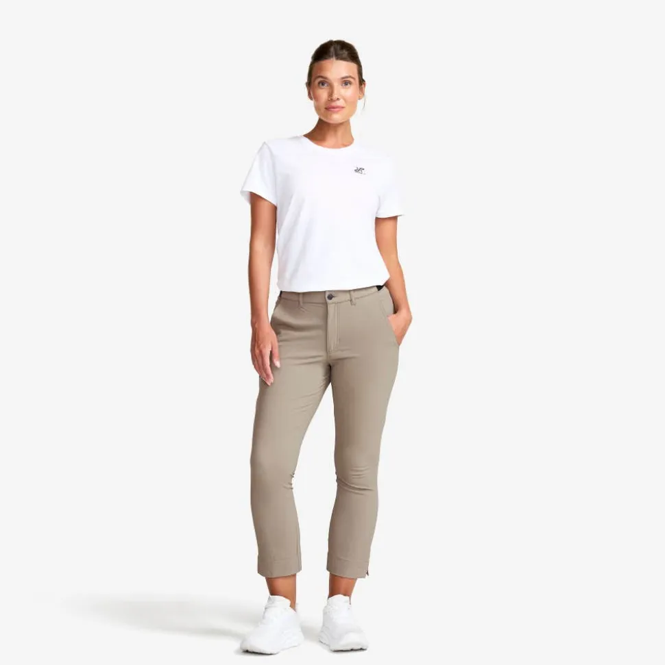 Variety High-waist Cropped Pants Dame