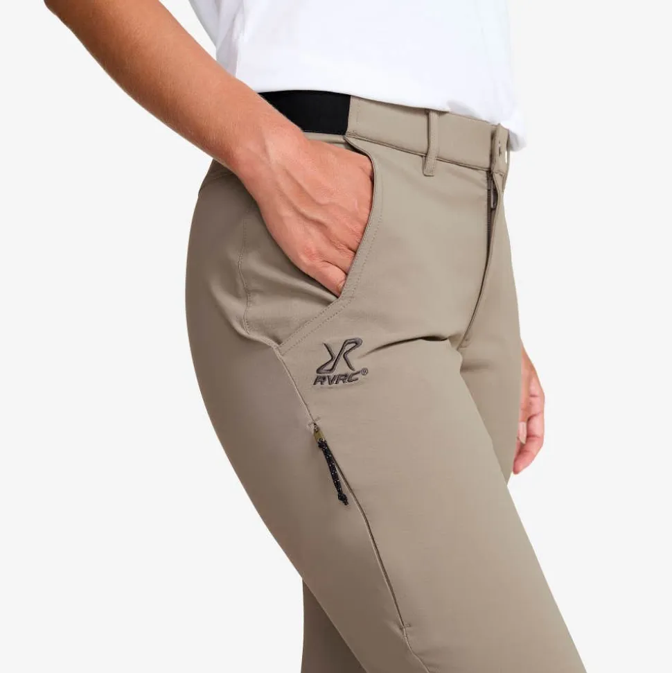 Variety High-waist Cropped Pants Dame