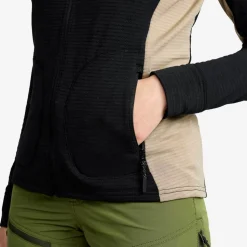 Waffle Full-zip Fleece Dame