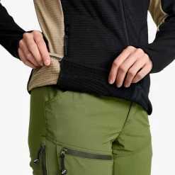 Waffle Full-zip Fleece Dame